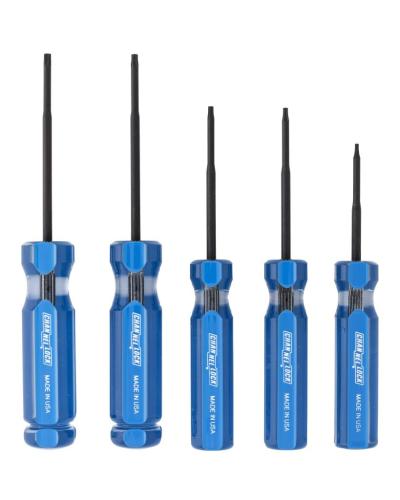 SCREWDRIVER  TORX PREC SET 5PC TP-5A CL 