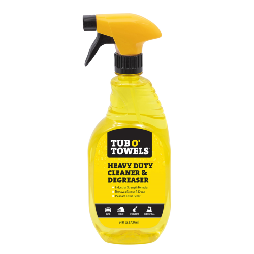 CLEANER  RTU TUB O'TOWELS HEAVY DUTY CLEANER AND DEGREASER 24OZ