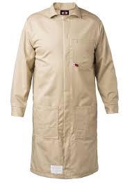 LAB COAT FIRE RET INDURA XLG KHAKI 