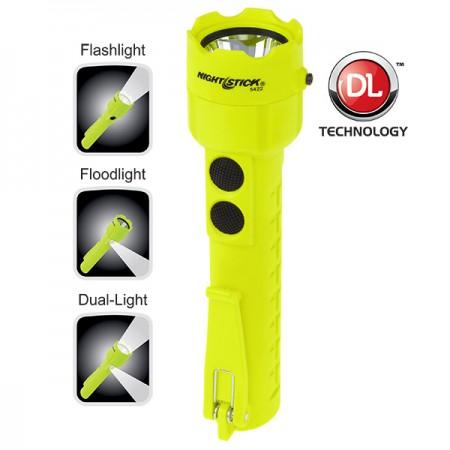 FLASHLIGHT  NIGHTSTICK YELLOW INTRINSICALLY SAFE 130 LUMEN