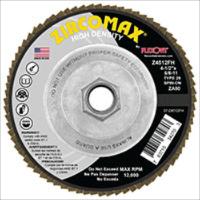 FLAP DISC Z4512FH 4-1/2x5/8-11 80G 10/bx