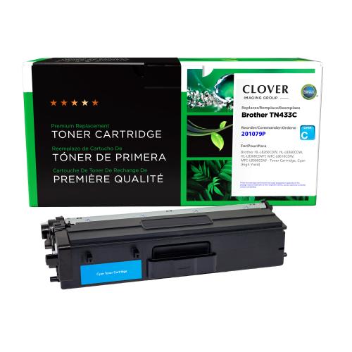 Remanufactured  Toner - for  Brother  HL-L8360CDW / MFCL8610CDW /  MFCL8900CDW  (High Yield)  (Cyan)