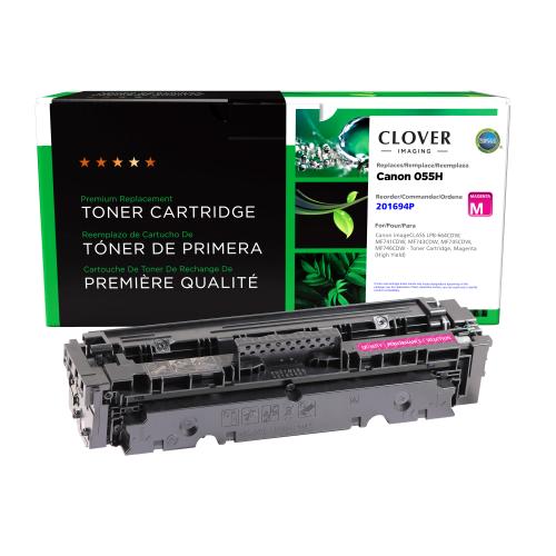 Remanufactured  Toner - for  Canon  (055HM)  (3018C001)  (High Yield)  (Magenta)