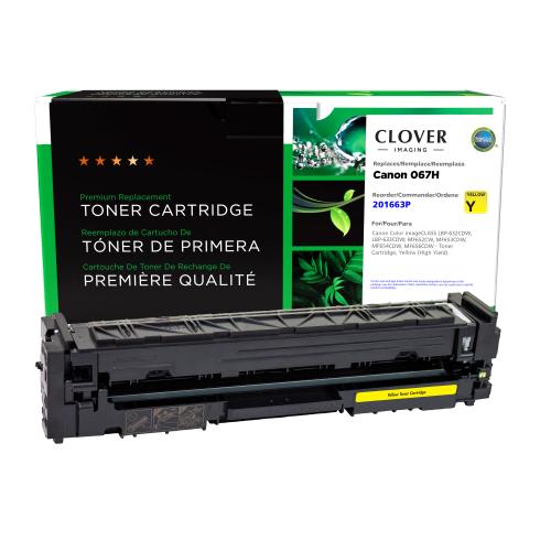 Remanufactured  Toner - for  Canon  (067HY)  (5103C001)  (High Yield)  (Yellow)