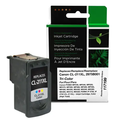 Remanufactured  Ink - for Canon  (CL-211XL)  Pixma MP240  (HY)  (Colour)