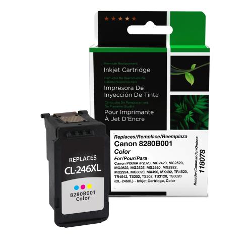 Remanufactured  Ink - for Canon  (CL-246XL)  Mx492 / Mg2400 ser/ Mg2500 ser  (HY)  (Colour)