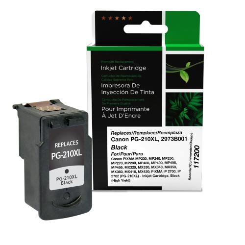 Remanufactured  Ink - for Canon  (PG-210XL)  Pixma MP240  (HY)  ( Black)