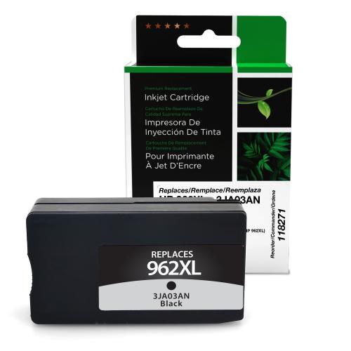 Remanufactured  Ink - for HP  (962XL)  (3JA03AN)  (High Yield)  (Black)
