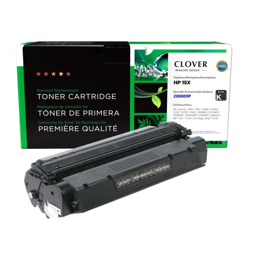Remanufactured  Toner - for  HP  (15X)  Laserjet 1200 / 1220 / 3300 / 3320  (High Yield)  (Black)