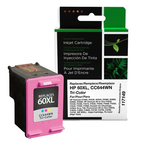 Remanufactured  Ink - for HP  (60XL)  Colour  DJ F480 / D5560 / D110A  (Premium)  (HY)