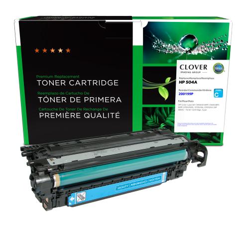 Remanufactured  Toner - for  HP  (504A)  Colour-LJ CM3530 / CP3525  (Cyan)