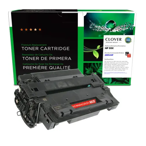 Remanufactured  Toner - Micr  for  HP  (55X)  Laserjet P3015  (High Yield)