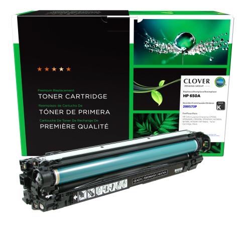 Remanufactured  Toner - for  HP  (650A)  Laserjet CP5525 / M750  (Black)