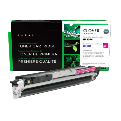 Remanufactured  Toner - for  HP  (126A)  Colour-LJ CP1020 / 1025NW  (Magenta)