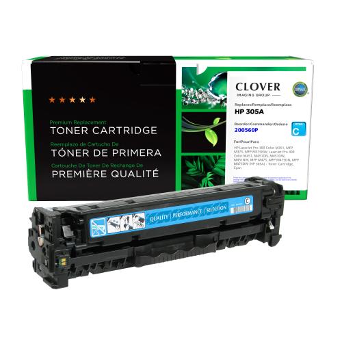Remanufactured  Toner - for  HP  (305A)  Colour-LJ  Pro M375 / M475 / M451  (Cyan)