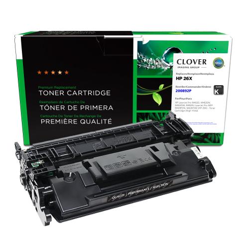 Remanufactured  Toner - for  HP  (26X)  Laserjet M402 / M426 / M427  (Black)