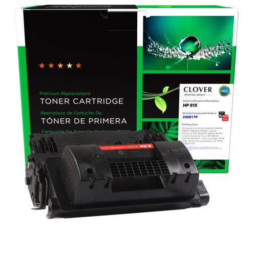 Remanufactured  Toner - Micr  for  HP  (81X)  Laserjet M605 / M606 / M630  (High Yield)