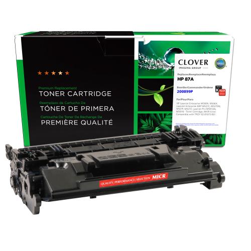 Remanufactured  Toner - Micr  for  HP  (87A)  LJ M501