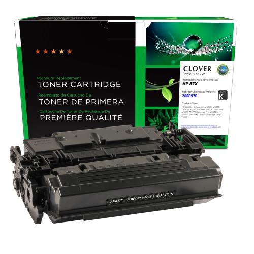 Remanufactured  Toner - for  HP  (87X)  Laserjet M501 / M506 / M527  (High Yield)  (Black)