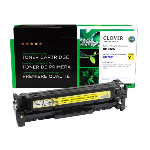 Remanufactured  Toner - for  HP  (312A)  Colour-LJ M476nw  (Yellow)