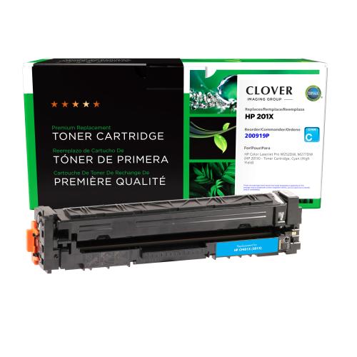 Remanufactured  Toner - for  HP  (201X)  Laserjet Pro M277  (High Yield)  (Cyan)