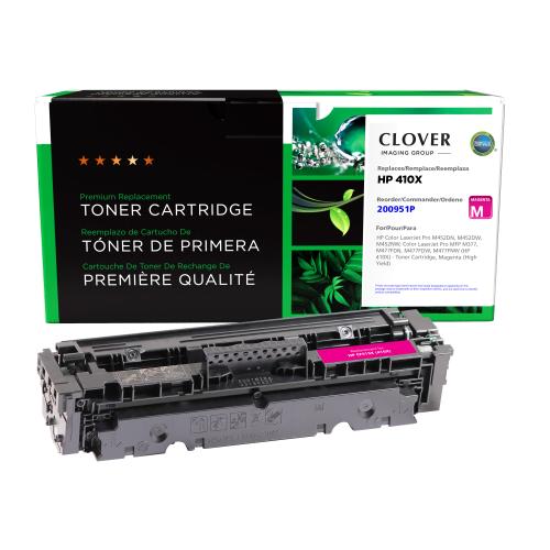 Remanufactured  Toner - for  HP  (410X)  Colour-LJ M452 / M477  (High Yield)  (Magenta)