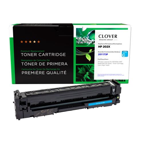 Remanufactured  Toner - for  HP  (202X)  M254 / M280 / M281  (High Yield)  (Cyan)