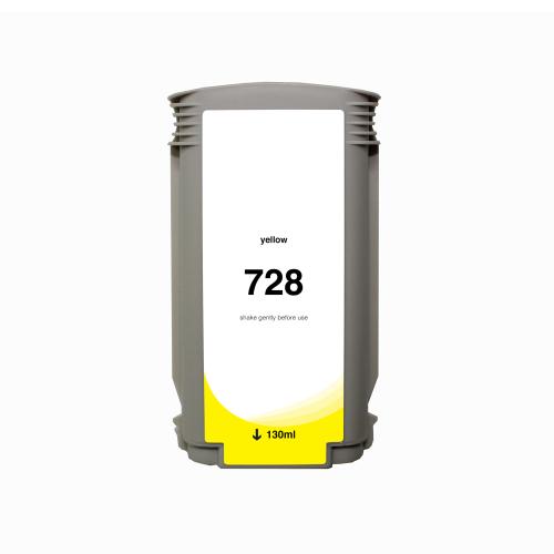 Compatible  Ink - for HP  (728)  (F9J65A)  (Yellow Wide Format)