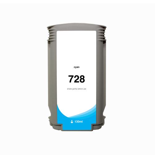 Compatible  Ink - for HP  (728)  (F9J67A)  (Cyan Wide Format)
