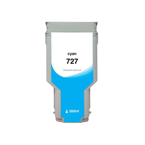 Compatible  Ink - for HP  (727)  (F9J76A)  (High Yield)  (Cyan Wide Format)