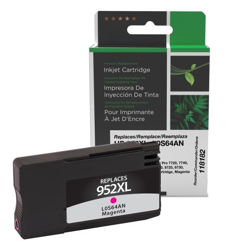 Remanufactured  Ink - for HP  (952XL)  OJ  Pro 7740 / 8700 / 8710  (HY)  (Magenta)