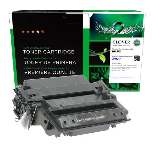 Remanufactured  Toner - for  HP  (51X)  Laserjet M3027 / 3035 / P3005  (High Yield)  (Black)