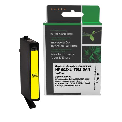 Remanufactured  Ink - for HP  (902XL)  OJ  6954 / 6960 / 6975  (HY)  (Yellow)