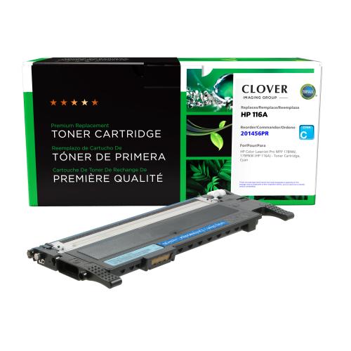 Remanufactured  Toner - for  HP  (116A)  (W2061A)  (Cyan)  (Reused OEM Chip)