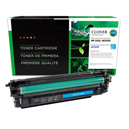 Remanufactured  Toner - for  HP  (212X)  Laserjet  M555  (HY)  (Cyan)