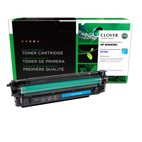 Remanufactured  Toner - for  HP  W9061MC  (Cyan)