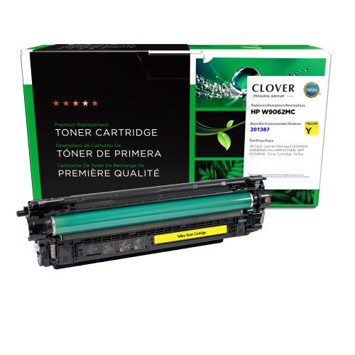 Remanufactured  Toner - for  HP  W9062MC  (Yellow)
