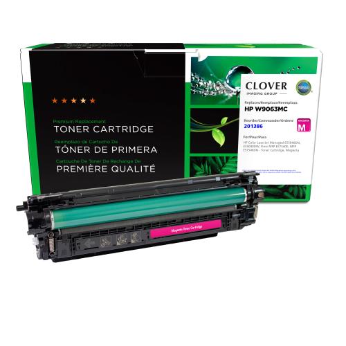Remanufactured  Toner - for  HP  W9063MC  (Magenta)