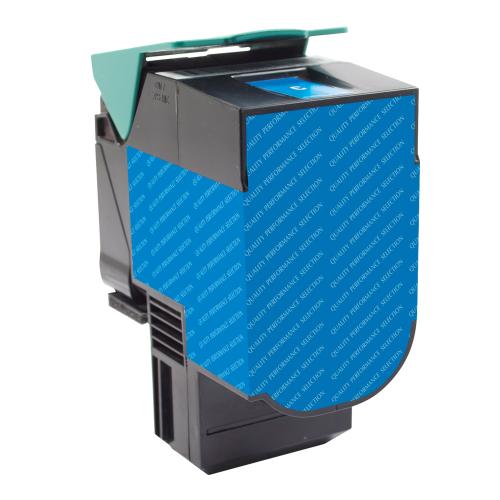 Remanufactured  Toner - for  Lexmark  (701C)  CS310 / CS410 / CS510  (High Yield)  (Cyan)