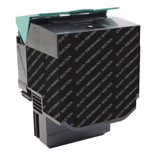 Remanufactured  Toner - for  Lexmark  CS417 / CS517 / CX417 / CX517 /  6000PY  (Black)