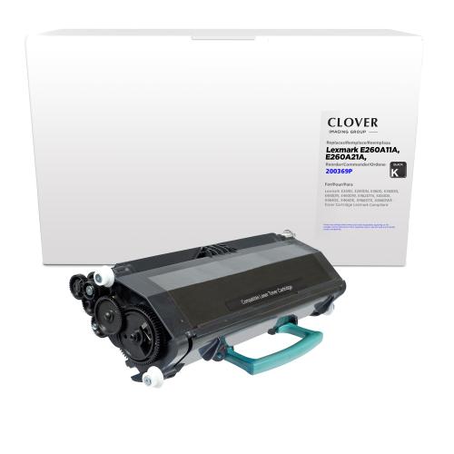Remanufactured  Toner - for  Lexmark  E260 / 360 / 460  (Black)