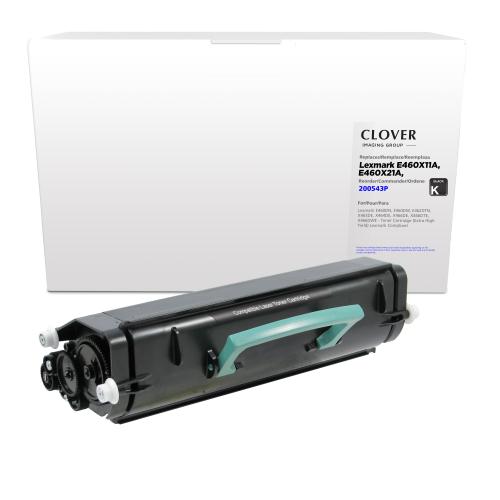 Remanufactured  Toner - for  Lexmark  E460  (High Yield)  (Black)