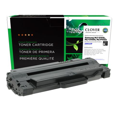 Remanufactured  Toner - for  Samsung  ML 1910 / 1915 / 2525 / SCX4623 / 4600  (High Yield)  (Black)