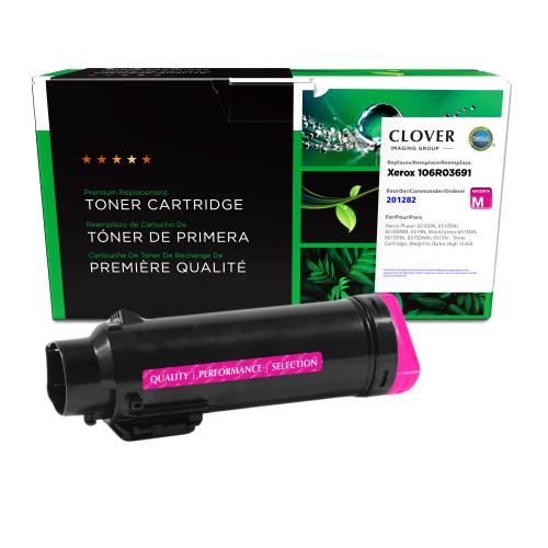 Remanufactured  Toner - for  Xerox 106R03691  Extra  (High Yield)  (Magenta)