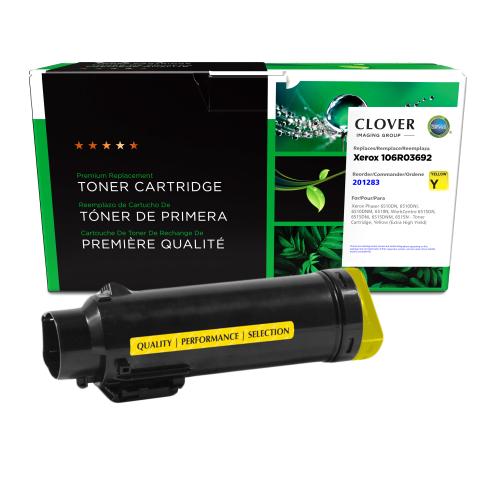 Remanufactured  Toner - for  Xerox 106R03692  Extra  (High Yield)  (Yellow)