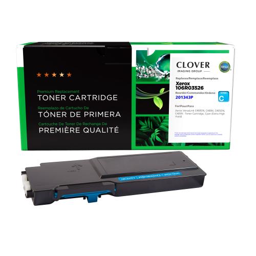 Remanufactured  Toner - for  Xerox 106R03526  Extra  (High Yield)  (Cyan)