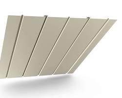 10" Khaki Hidden Vent Soffit