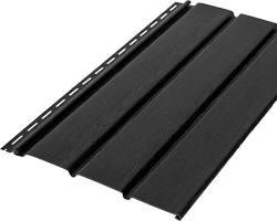 Black Vinyl Solid Soffit