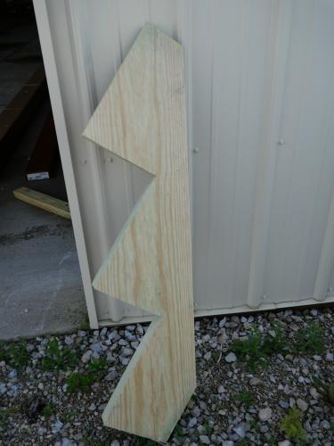 3 Step Treated Stringer
