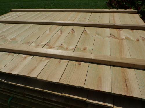 8'Wx6'H Economy Trtd Dog Ear  Panel
